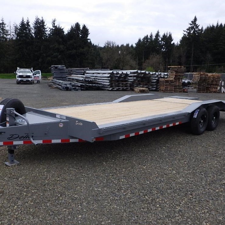 2026 Delta 7'x20' T/A Equipment Trailer