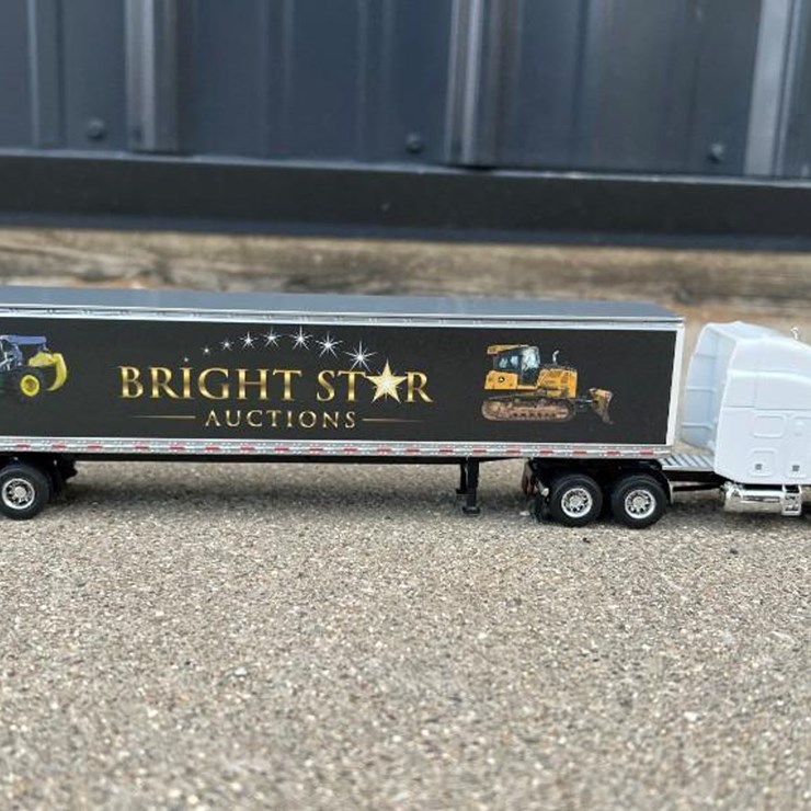 #92 • Bright Star Auctions Die-Cast Metal 1:64 Scale Truck Replica