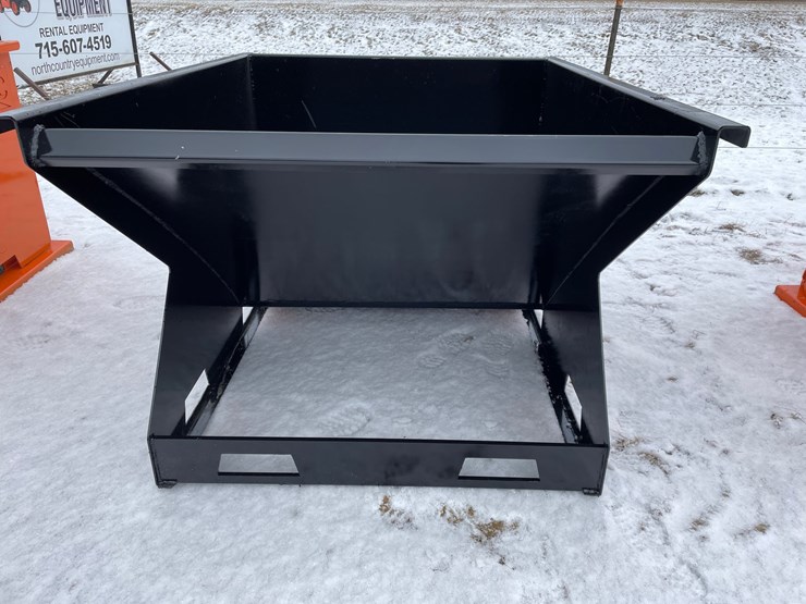 #2007-•-1.5-yard-skid-steer-mount-trash-hopper-image-2