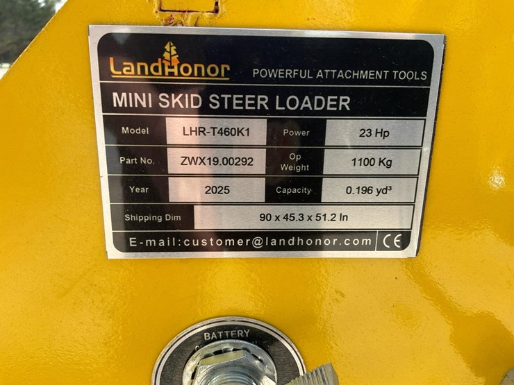 #1000-•-unused-land-honor-t460-mini-skid-steer-image-16