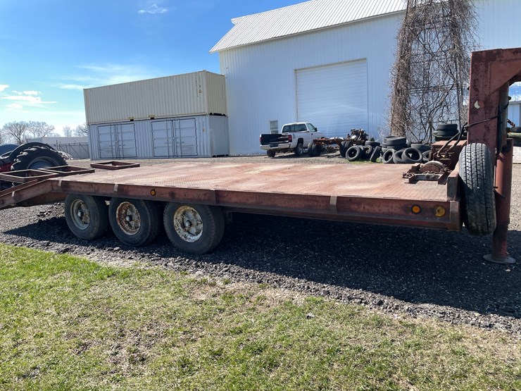 #3097-•-schuster-20'-triaxle-gooseneck-trailer-(has-wi-title)-image-3