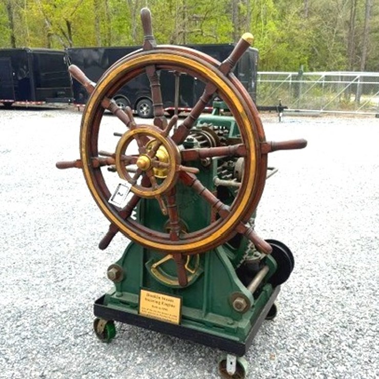 #2 • 1898 DONKIN MARINE STEAM STEERING ENGINE