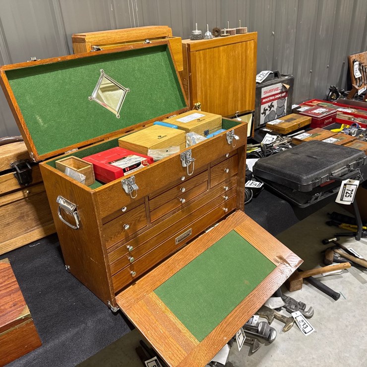 #719 • WOODEN TOOL BOX