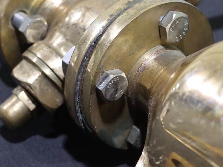 #84-•-vintage-maritime-brass-signal-horn-with-valve-&-handle-(28”)-image-13