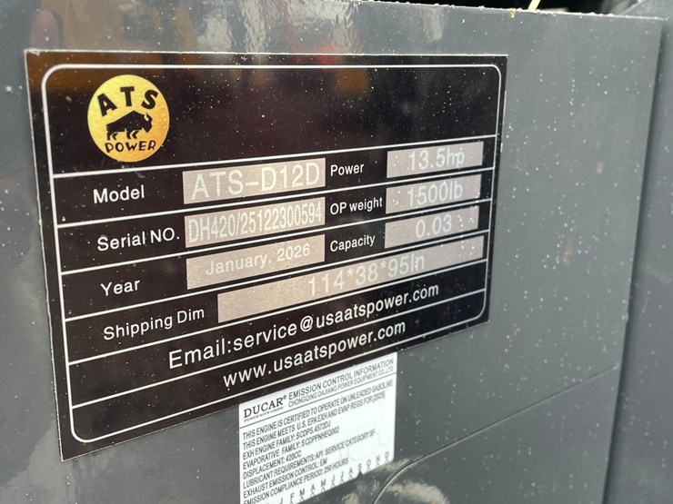 #3293-•-2026-ats-d12d-mini-excavator-image-17