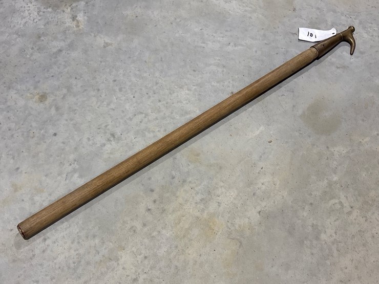 #101-•-brass-marine-boat-hook-with-wooden-handle-image-2