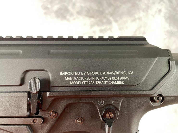 #3101-•-g-force-arms-cit12ar-12-ga-semi-automatic-shotgun-sn:-21-81094,-(downing,-wi)-image-9