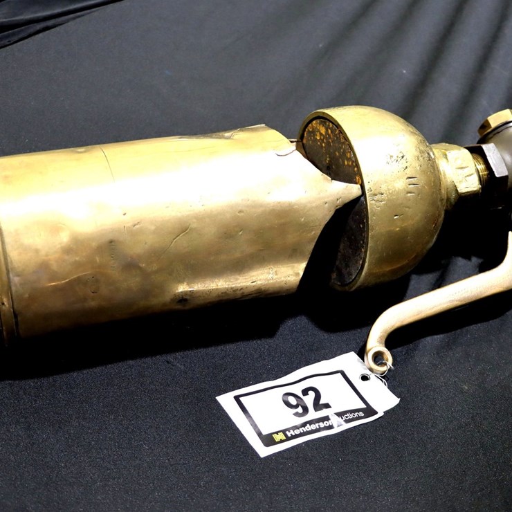 #92 • BRASS THREE CHIME STEAM WHISTLE