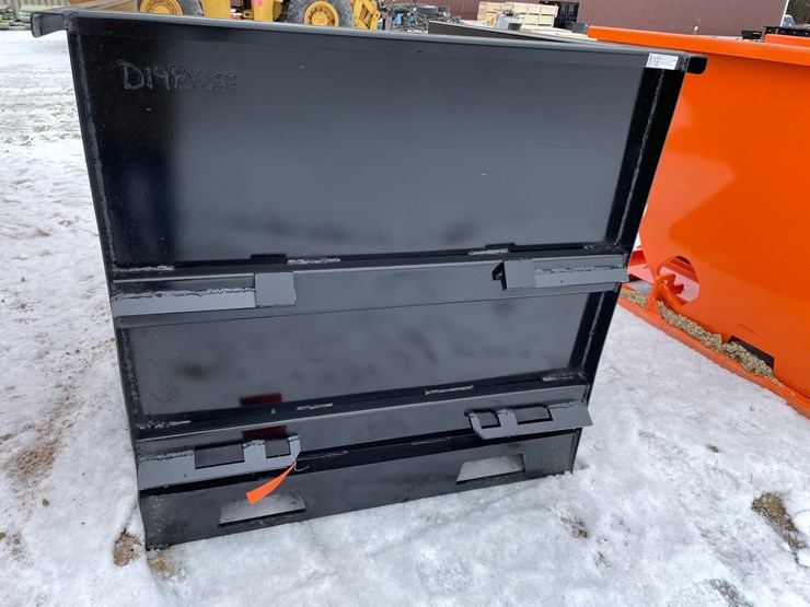 #2006-•-2-yard-skid-steer-mount-trash-hopper-image-6