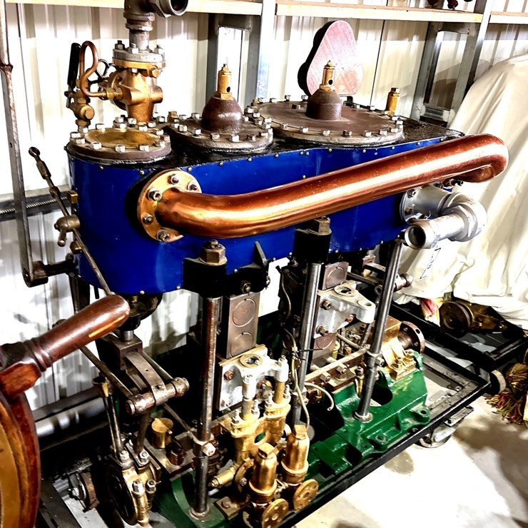 #18 • 1942 BRITISH ADMIRALTY TUG STEAM ENGINE – 85 HP