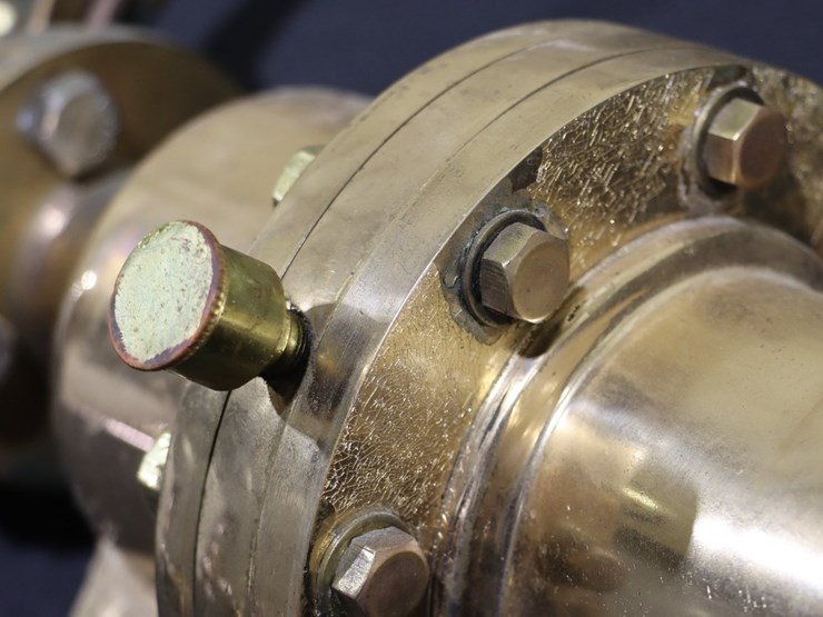 #84-•-vintage-maritime-brass-signal-horn-with-valve-&-handle-(28”)-image-12