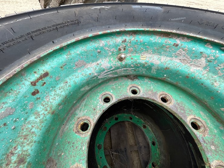 #7540-•-set-of-(4)-outrigger-brand-boom-lift-tires-on-rims-image-8