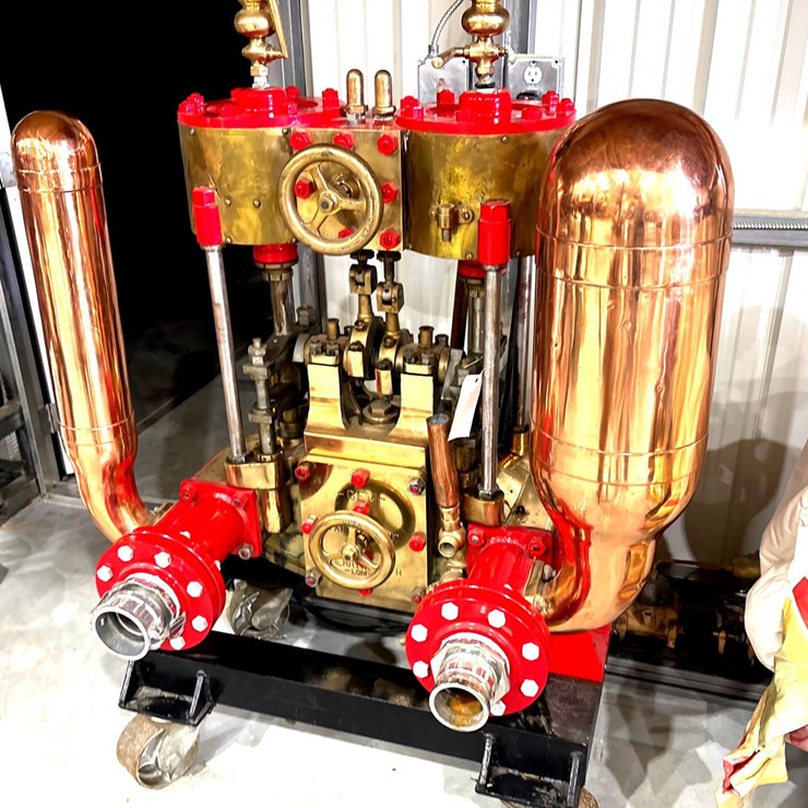 #19 • 1901 MERRYWEATHER “GEM” ANTIQUE FIRE PUMP