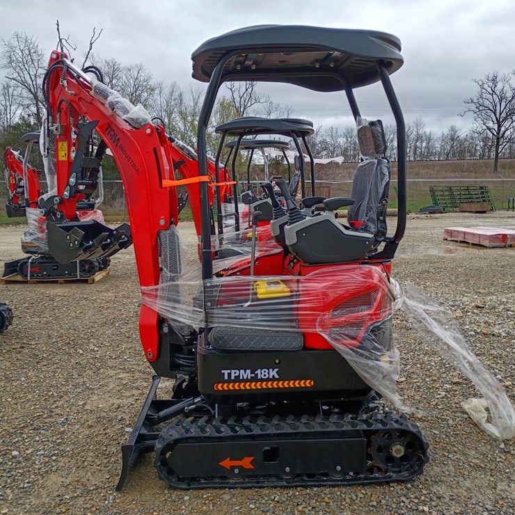#L19-005 • 2026 Diesel TPM 18K Mini Excavator