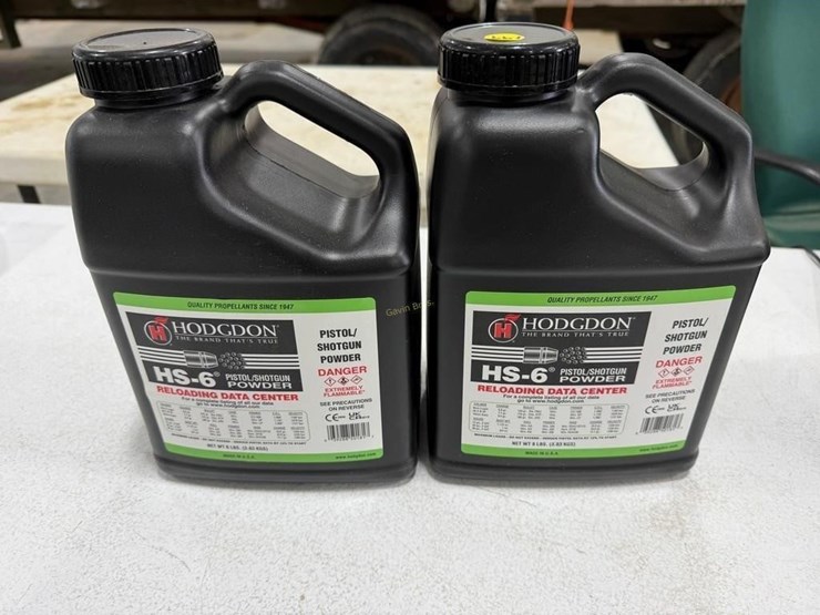 (2)-8lb-hodgdon-hs-6-pistol/shotgun-powder-jugs-image-1