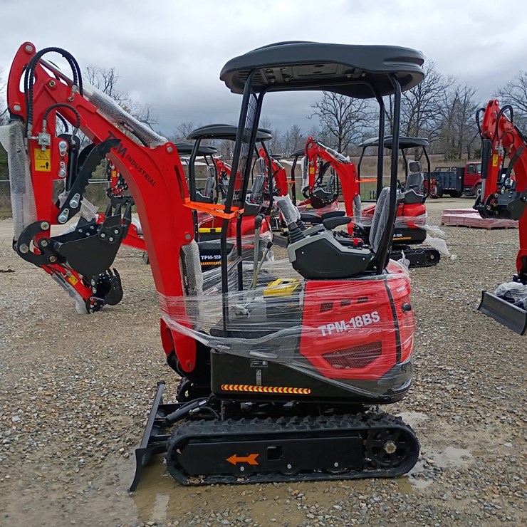 #L19-008 • 2026 TPM 18BS Mini Excavator
