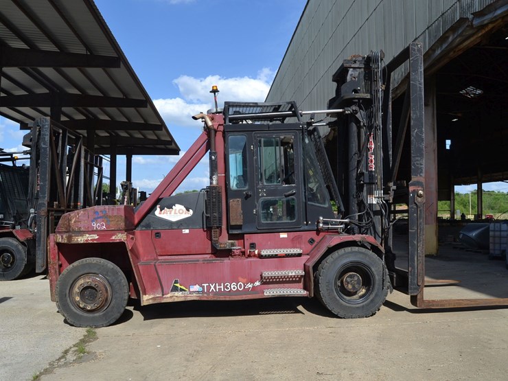 taylor-model-txh360l-dual-wheel-forklift-w/-side-shift-w/-fork-positioner-w/-cummins-engine-w/-enclosed-cab-sn#smk39310--40,380-hours-image-4