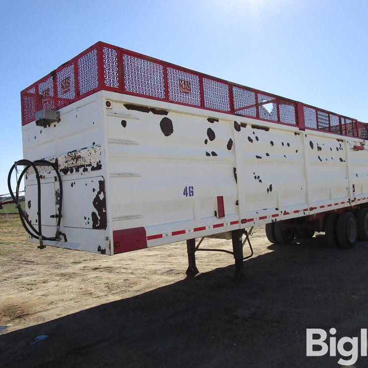 2016 Mas Silo 38' T/A Live Bottom Silage Trailer