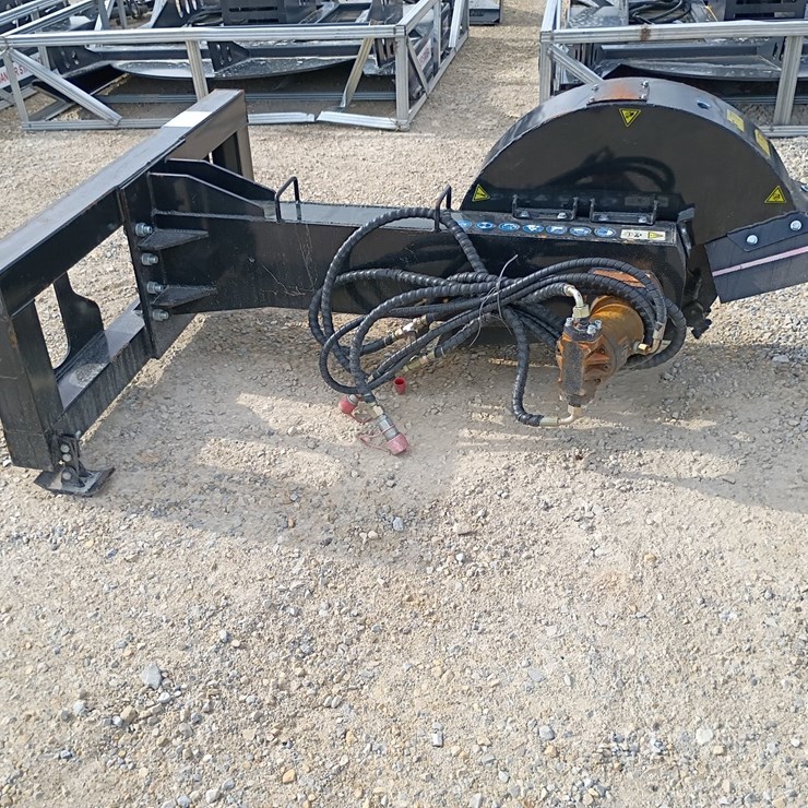 #23933 • Stump Grinder Skid Steer Attachment