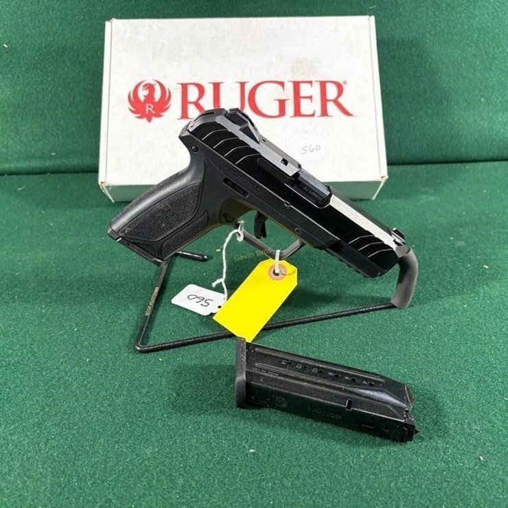 Ruger Security 9-9mm LUGER, 4" Barrel
