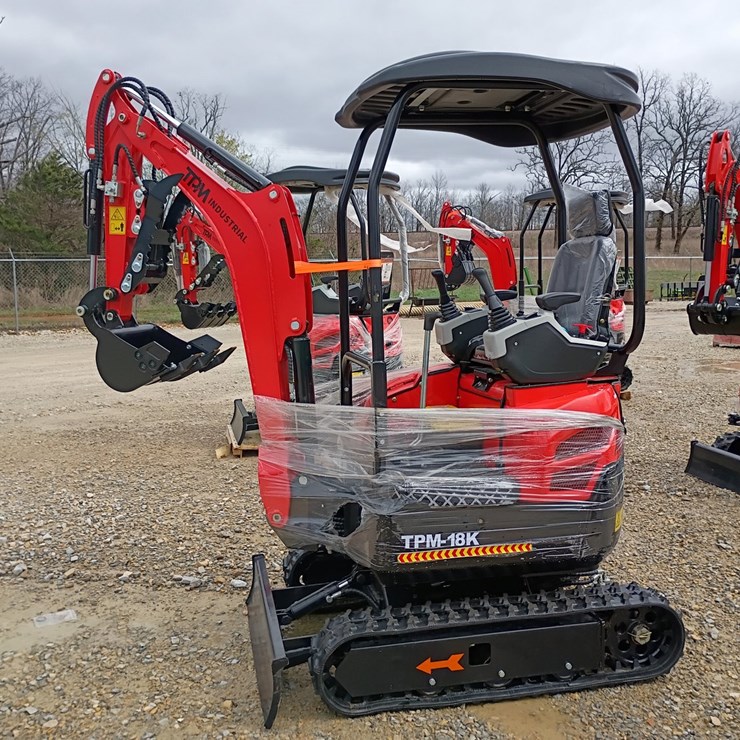 #L19-004 • 2026 Diesel TPM 18K Mini Excavator