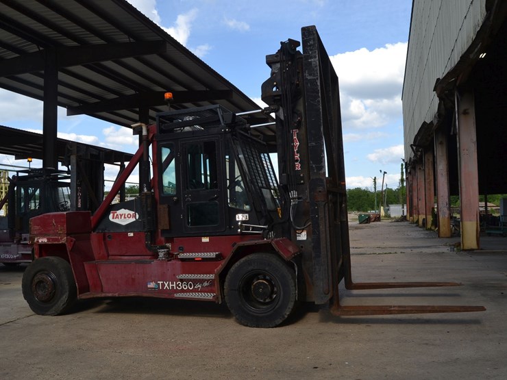 taylor-model-txh360l-dual-wheel-forklift-w/-side-shift-w/-fork-positioner-w/-cummins-engine-w/-enclosed-cab-sn#smk39312--44,863--hours-image-1