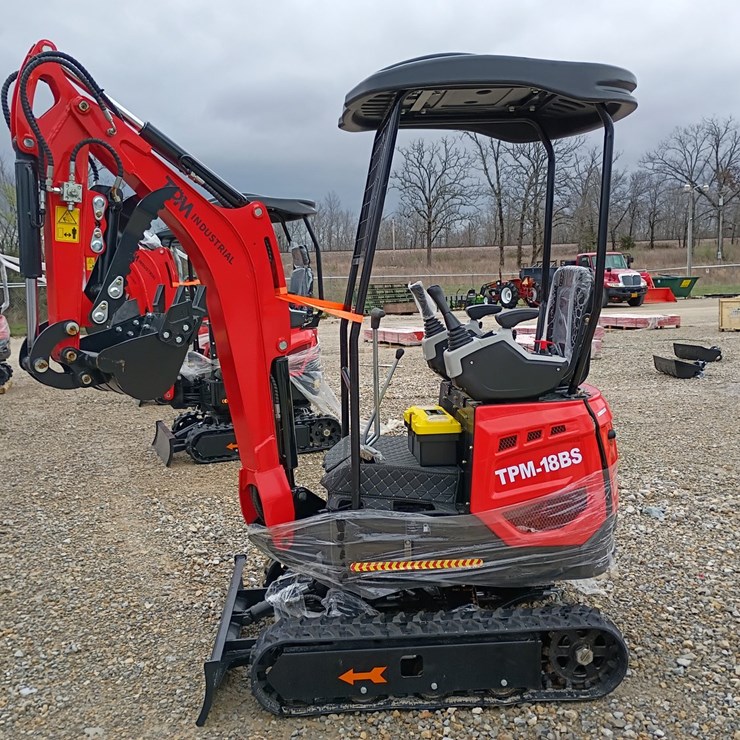 #L19-007 • 2026 TPM 18BS Mini Excavator
