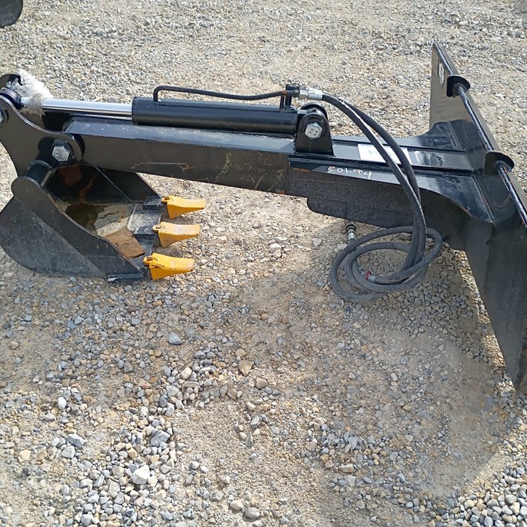 #23934 • Backhoe Skid Steer Attachment