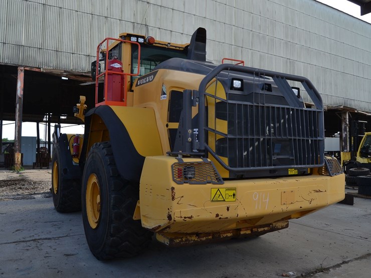 volvo-180h-articulating-wheel-loader-w/-enclosed-cab-w/-heat-&-air-w/-log-forks-w/-double-hold-down-w/-26.5xr25-rub-sn#vcel180hv00004828-image-8
