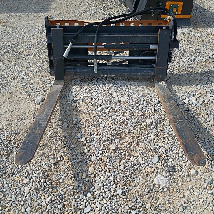 #23925 • Hydraulic Fork Skid Steer Attachment