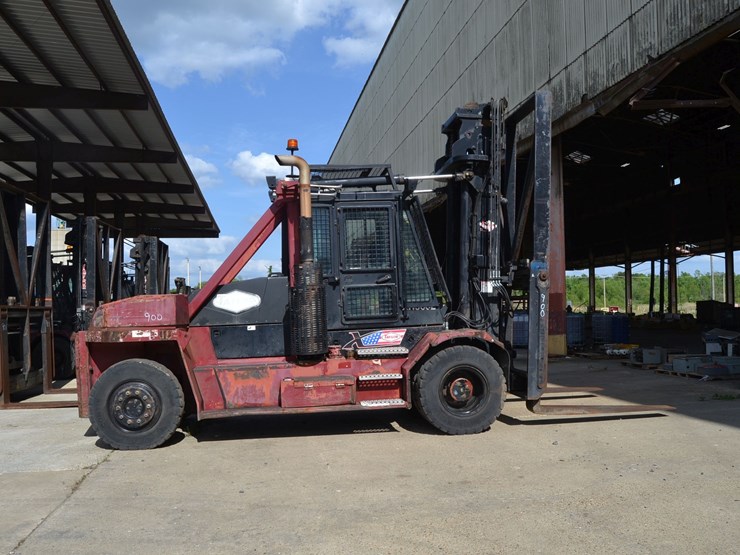 taylor-model-xh360l-dual-wheel-forklift-w/-side-shift-w/-fork-positioner-w/-cummins-engine-w/-enclosed-cab-sn#smk40209--9,787-hours-image-1