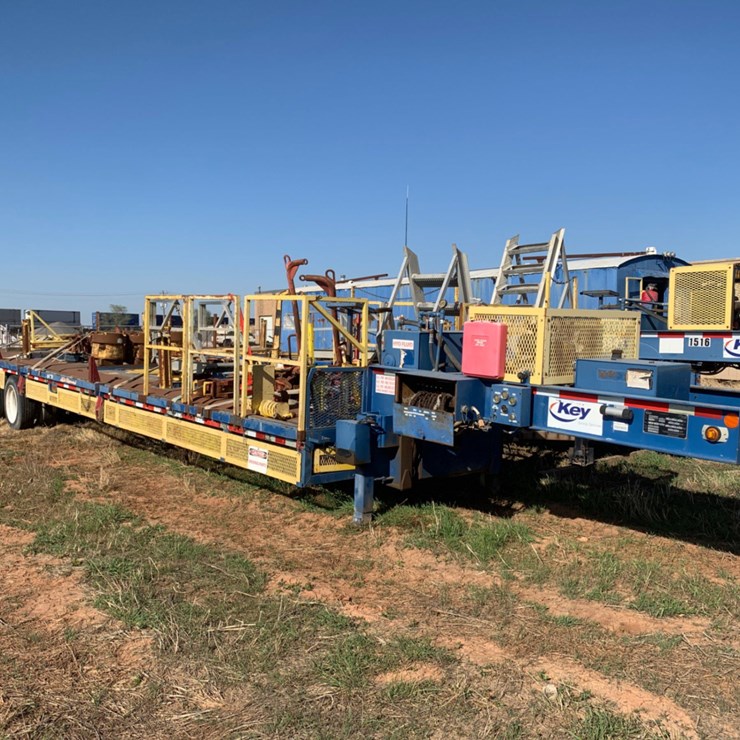 2013 EMI 40-SD252 Hydraulic Catwalk Pipe Handler Trailer