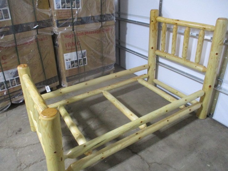 #7141-•-twin-log-bed-image-1