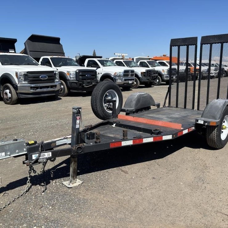 2021 Steel Point 7' S/A Equipment Trailer