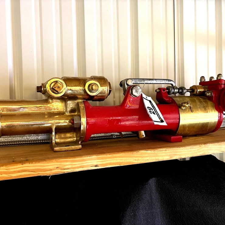 #29 • CIRCA 1915 U.S. NAVY SIMPLEX STEAM LAUNCH FEED PUMP