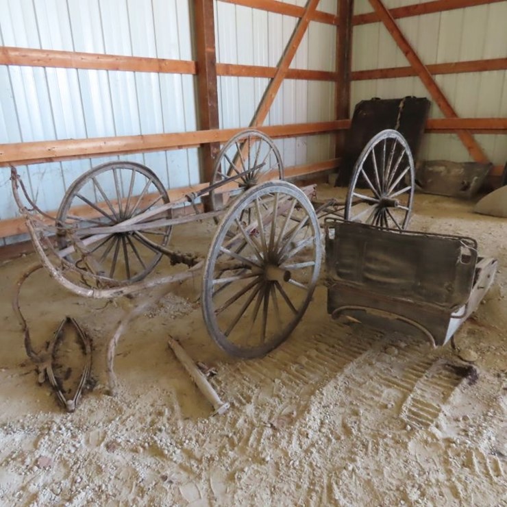 Vintage Buckboard Wagon