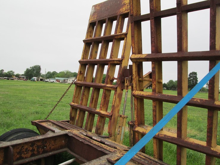 #46170-•-homemade-22'-t/a-steel-fixed-neck-lowboy-trailer-image-10