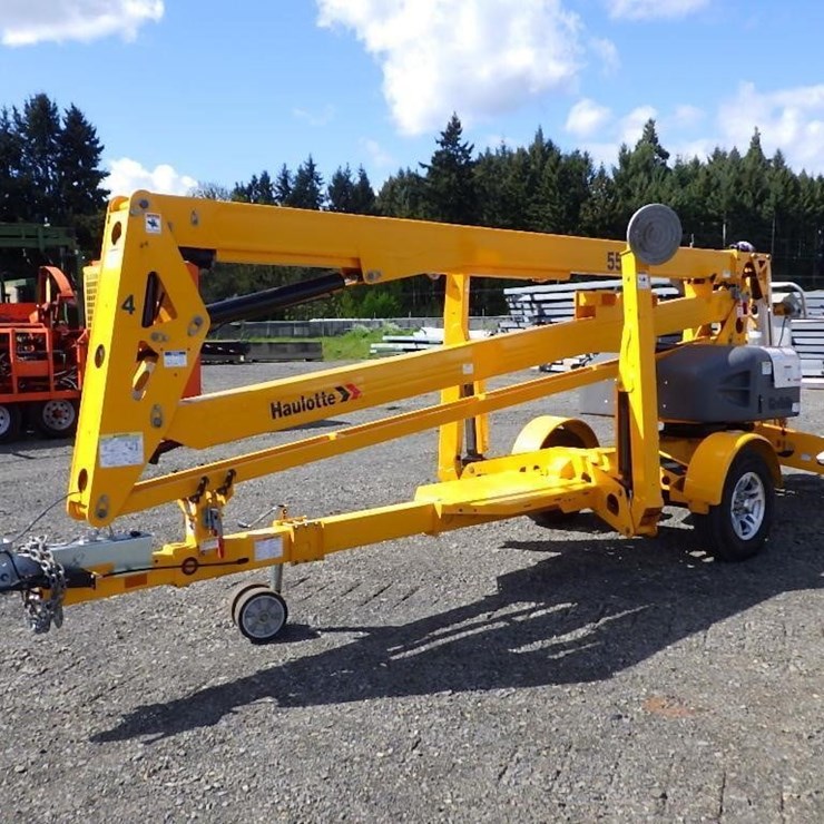 2025 Haulotte 5533A S/A Towable Boom Lift