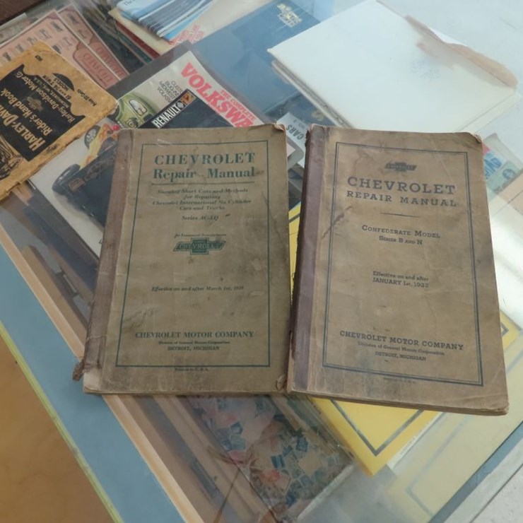 1929 and 1933 Chevrolet Repair Manuals