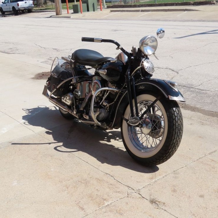 1948 Harley Davidson Motorcycle