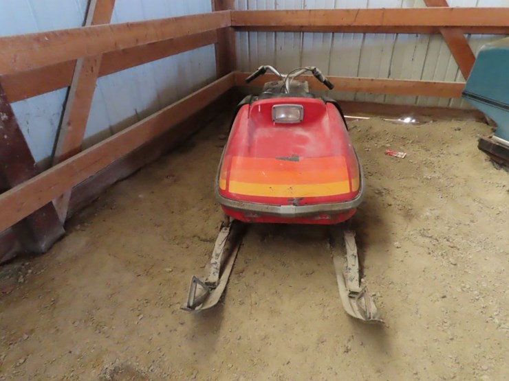 vintage-bolens-snowmobile-for-restore-or-parts-image-2