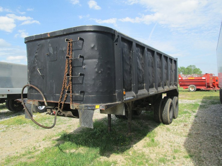 #46192-•-1989-hill-built-22'-t/a-steel-dump-trailer-image-1