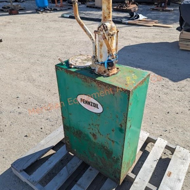 Pennzoil Brand Oil Tank