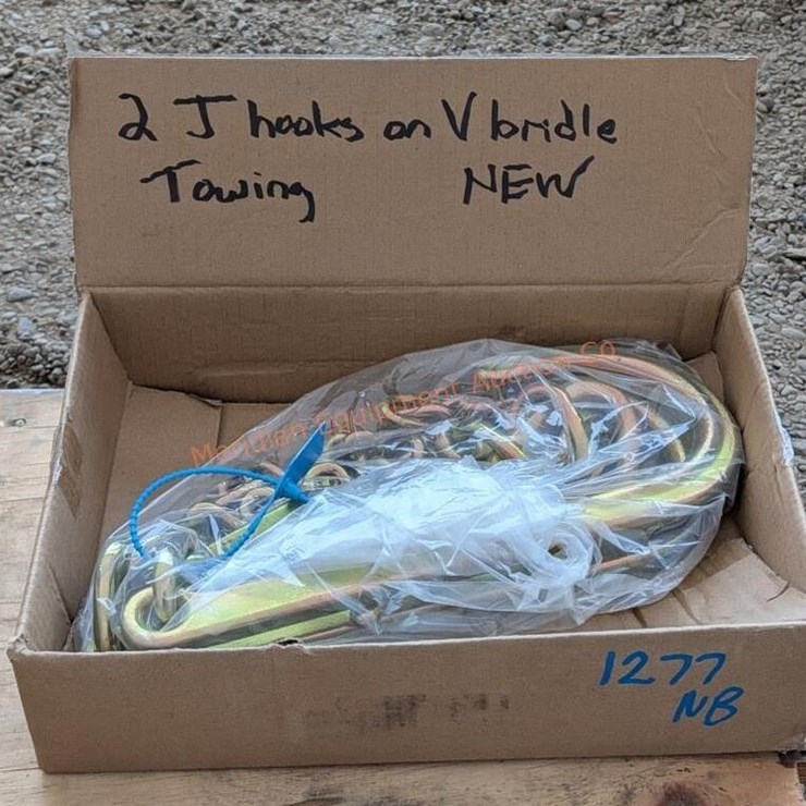 2- Towing J Hooks on V Bridle