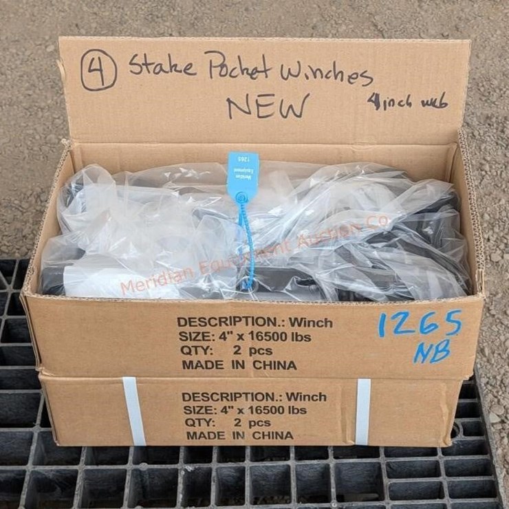 4- Stake Pocket Winches