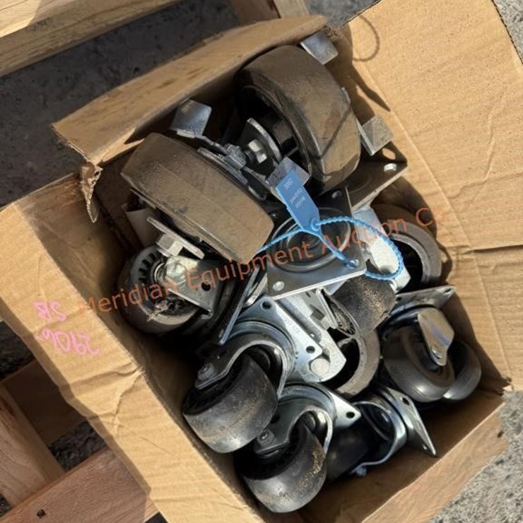Box of Various Sized Casters