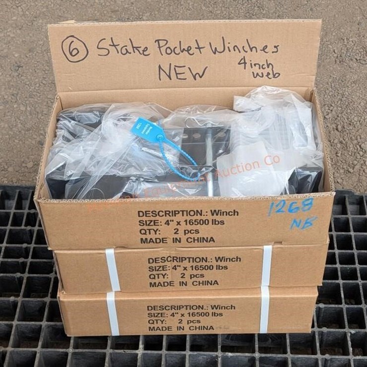 6- Stake Pocket Winches