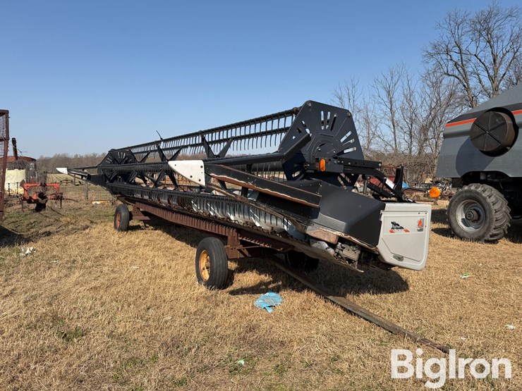 agco-30'-flexible-platform-header-w/25'-homemade-trailer-image-1