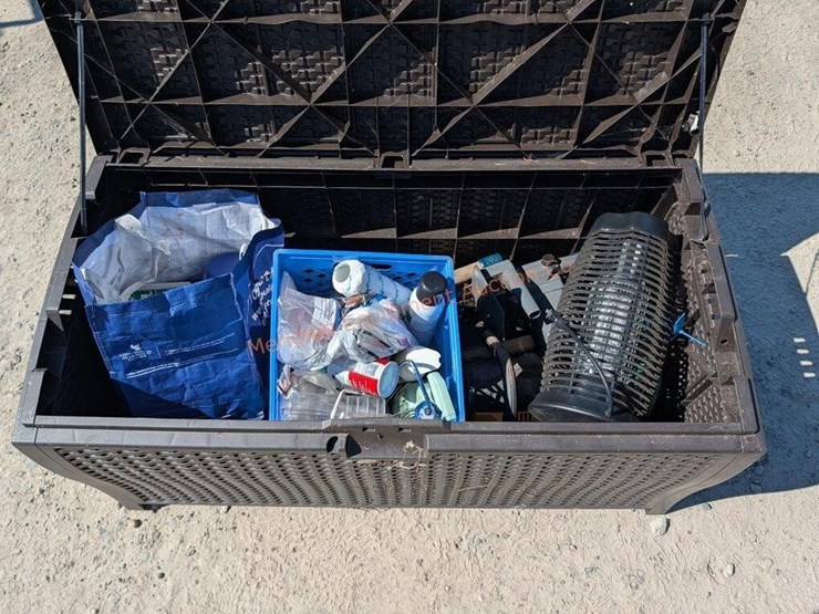 outdoor-storage-chest-w/-items---see-below-image-15