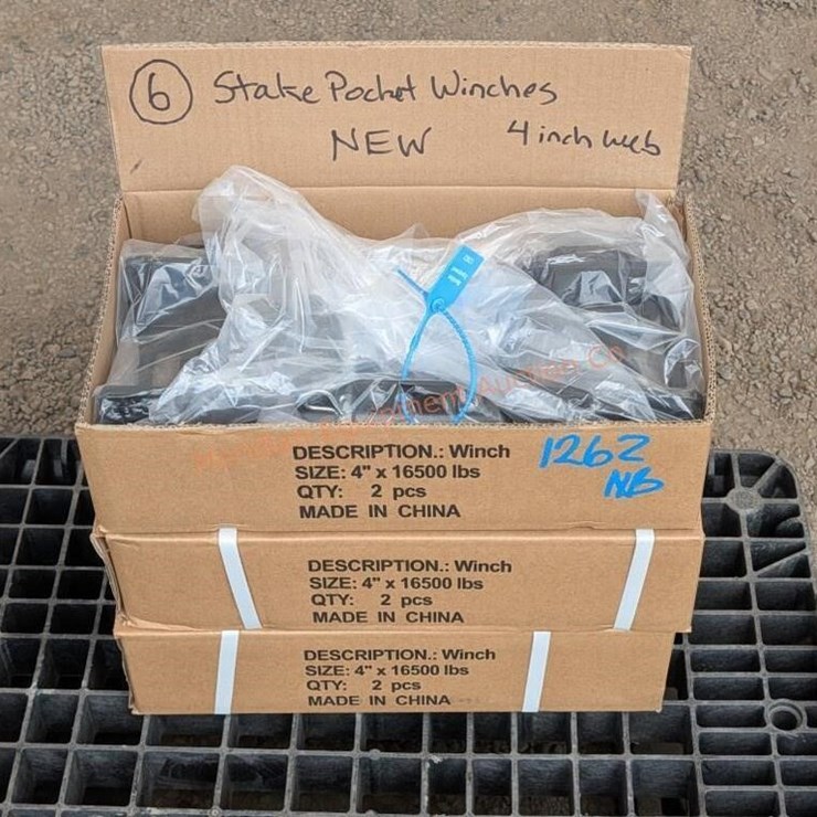 6- Stake Pocket Winches